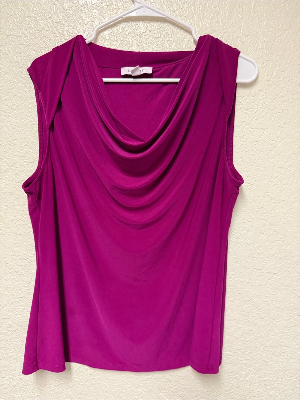 NINE WEST Sleeveless Cowl Neck Top Size XL - Picture 5 of 15